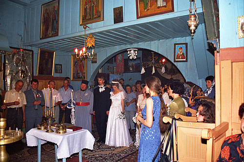 &copy; <a href='http://rtol.de' title='Dynamische Webseiten mit (X)HTML, PHP, MySQL und CSS für Ihren Internet-Auftritt' target='_blank'>Thiel-IT</a>
Orthodoxe Hochzeit
August 2002
Rumänienfotos